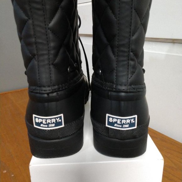 Sperry Women's Gosling Quilted Waterproof Boot - size 9 - Picture 4 of 6